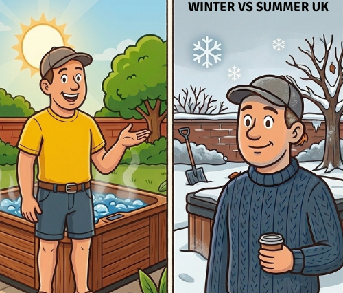 Hot Tub Running Costs Winter vs Summer UK